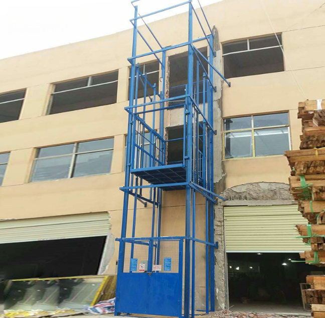 恩施建材厂室外物料提升